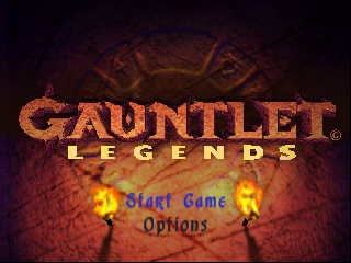 Gauntlet Legends (Japan) Title Screen